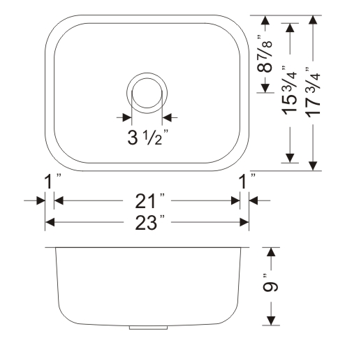 Sink - U101-16-