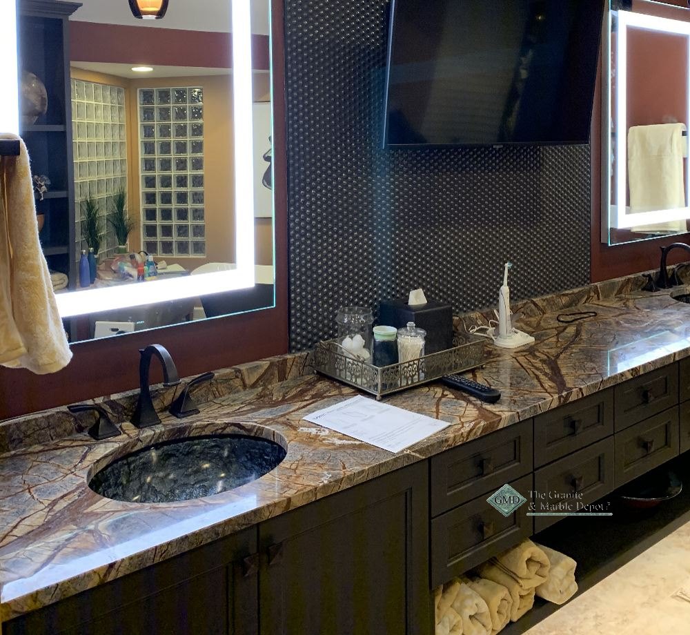 bathroom countertops