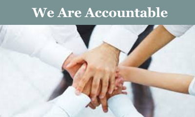 We are accountable